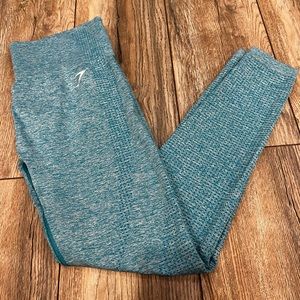 GymShark Vital Seamless Leggings - Blue Marl